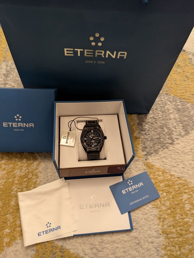 Zegarek automatyczny Eterna KonTiki E0001/01122. GWARANCJA!