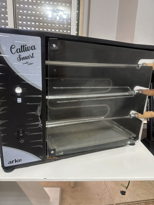 Assador elétrico Rotativo 3 Espetos