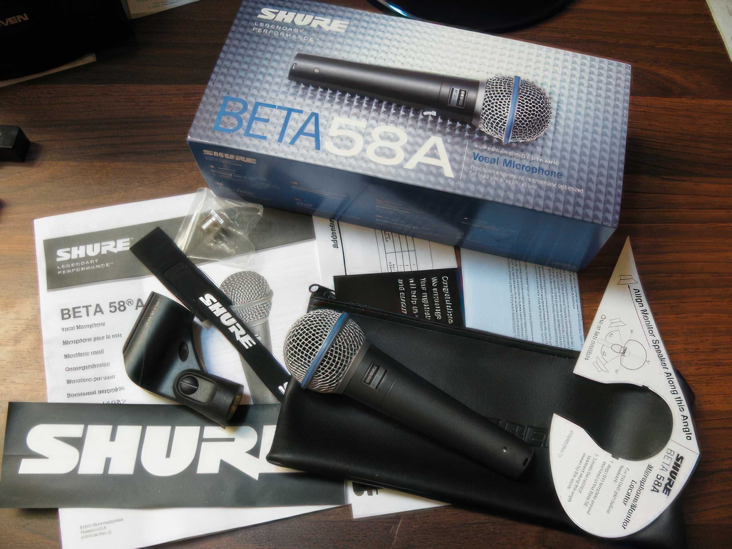 Shure BETA58A (Mexico, Новый, Оригинал) ОЛХ доставка