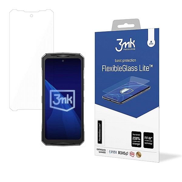 Szkło hybrydowe 3mk FlexibleGlass Lite na Doogee V40 Pro