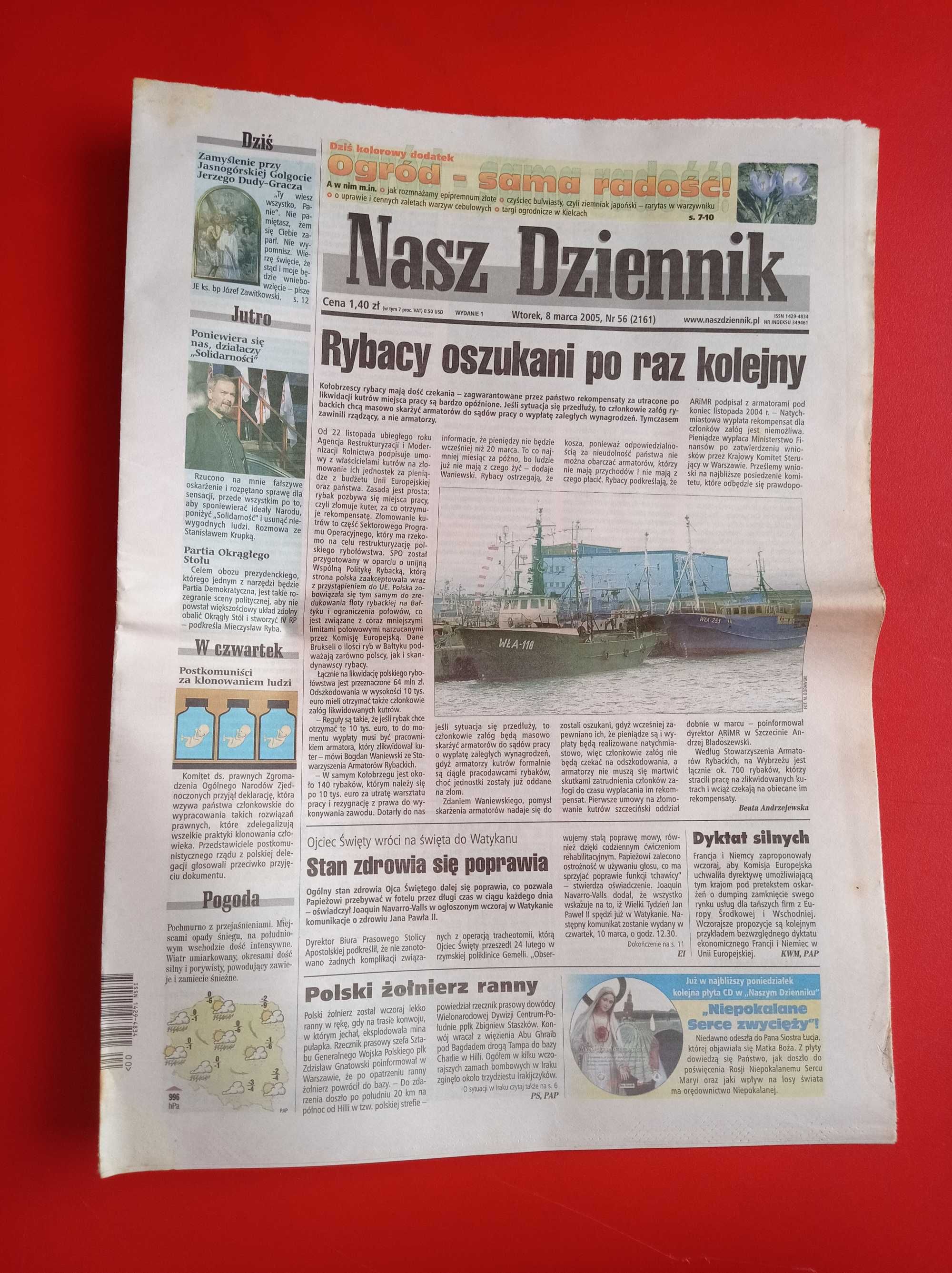 Nasz Dziennik, nr 56/2005, 8 marca 2005