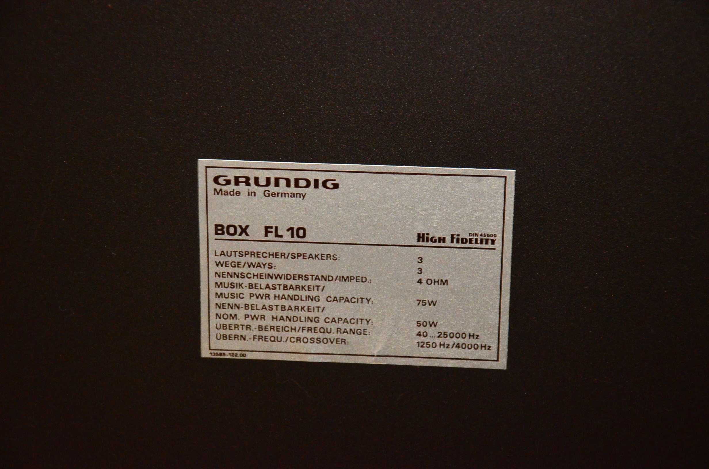 Kolumny GRUNDIG BOX FL10 na ścianę komis Madej Tarnów