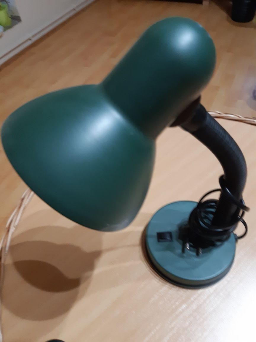 Lampa na biurko klasyczna MTL02 green