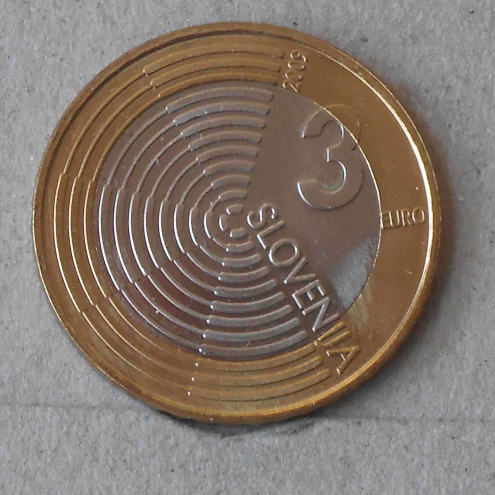 Eslovénia 3 euros 2009 - olx X10912