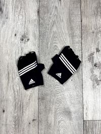 Adidas перчатки для фитнеса черные оригинал