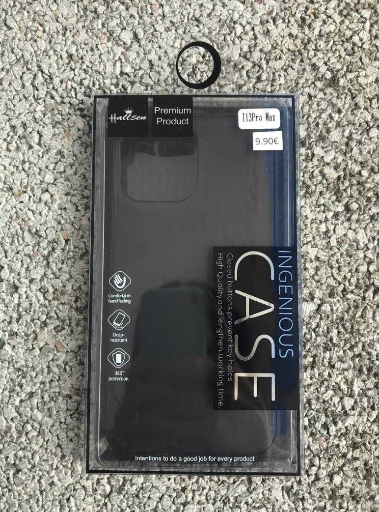 Capa reforçada Smoked iPhone 16/16 Pro/15/14/13/12/12 Pro/11/etc.