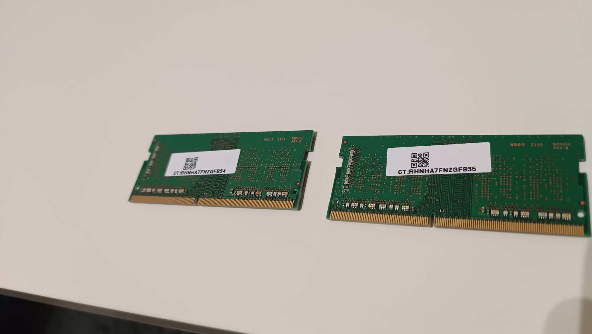 Pamięć ram 2x4GB DDR4 Samsung 3200 MHz do laptopa