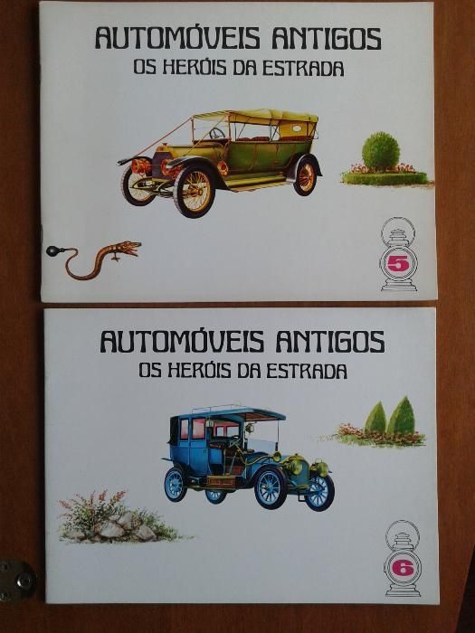 Colecção de livros Automóveis Antigos, os Heróis da Estrada