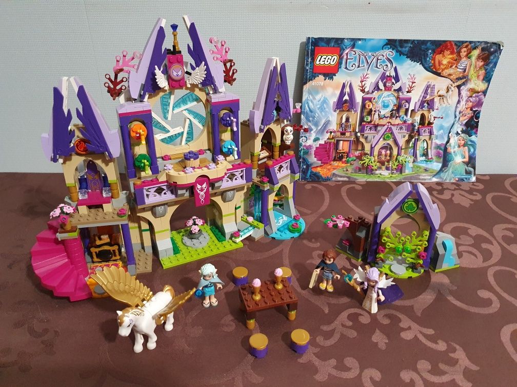 Оригинал LEGO Elves 41078 Небесный замок Скайры