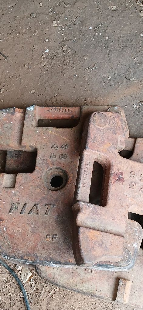 4 pesos para trator fiat