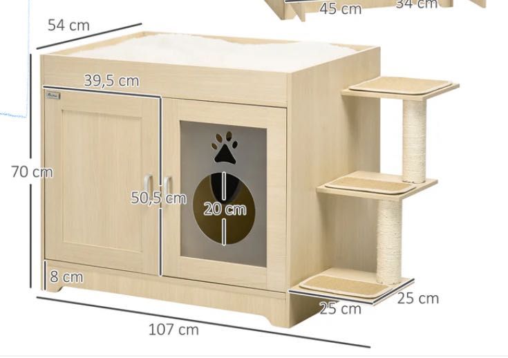 Caixa de areia para gatos