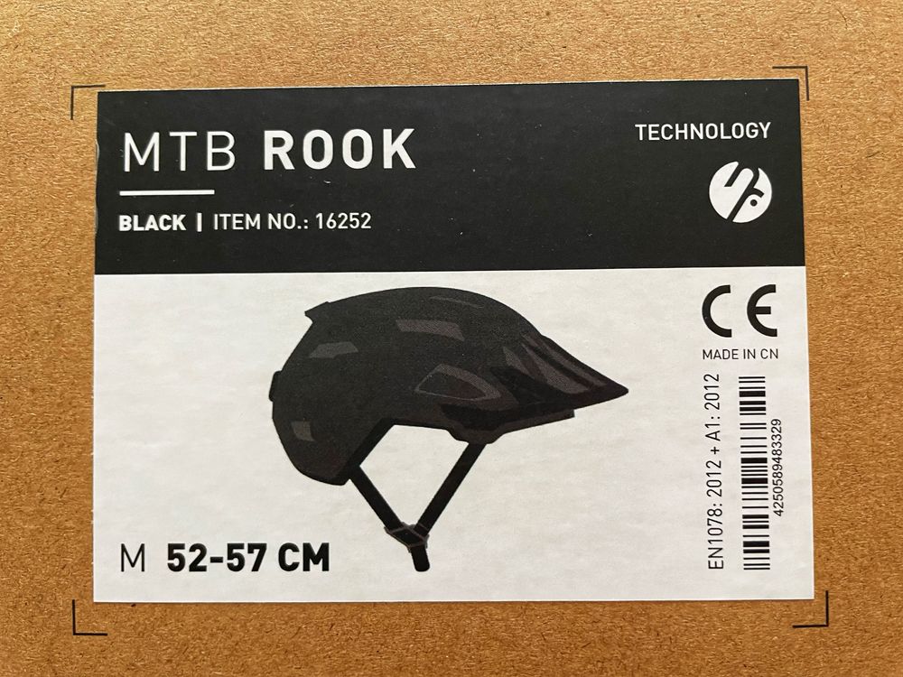 Capacete Bike Cube tamanho M preto NOVO (52-57cm)