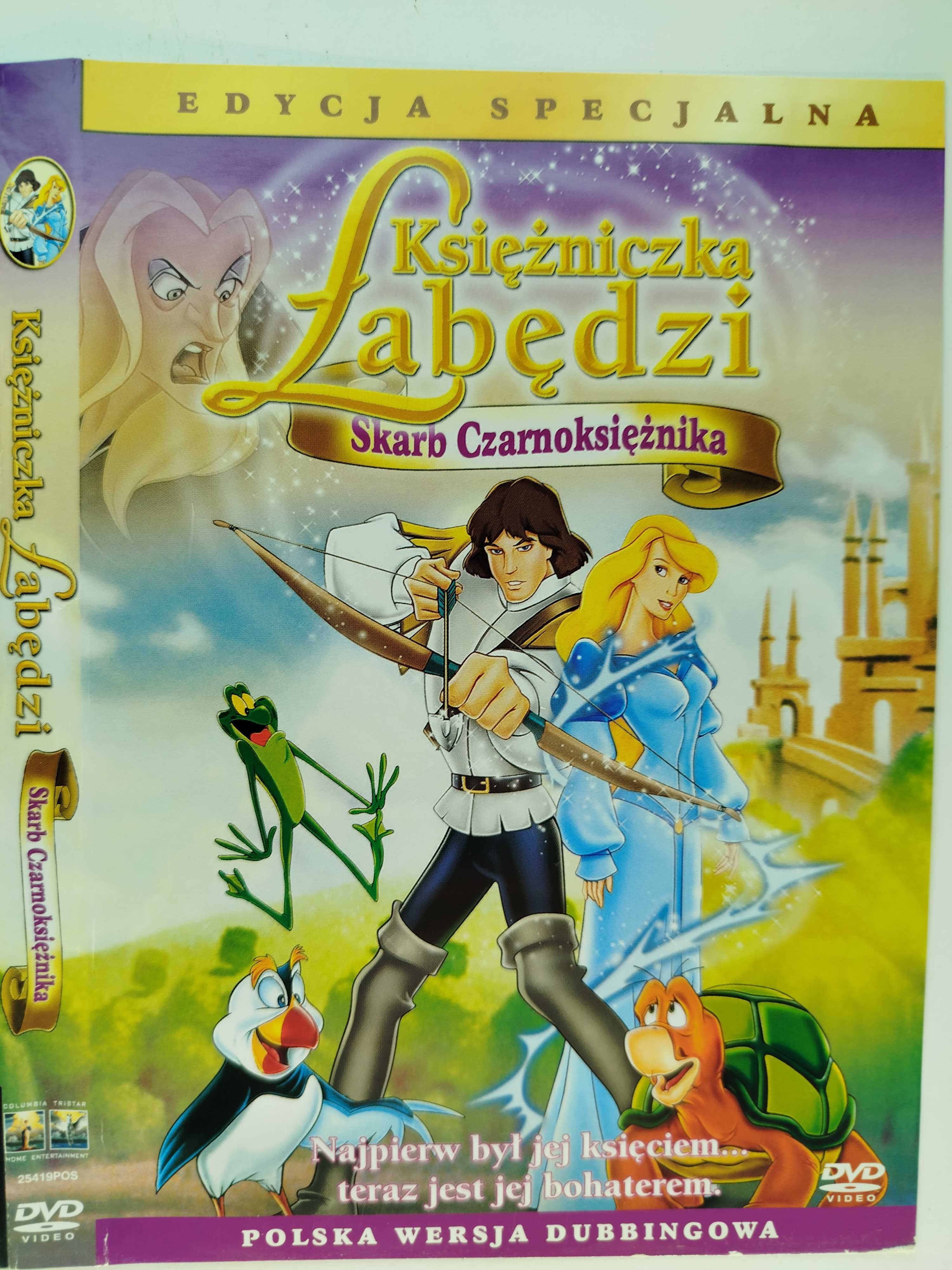 Księżniczka Łabędzi Skarb Czarnoksiężnika dla dzieci polski dubbing