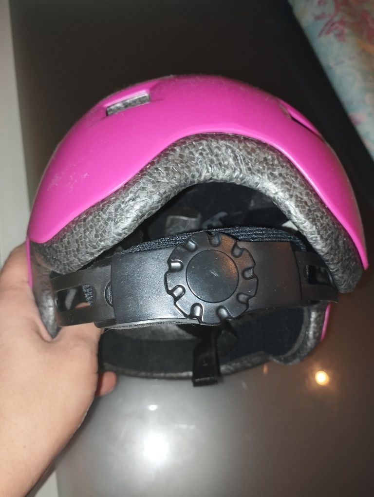 Capacete rosa criança 47-52