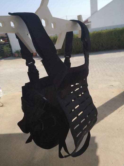 Painel traseiro MOLLE para Chest rig (D.M. Gear)