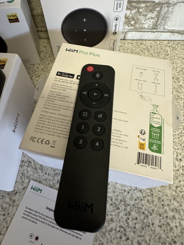 WiiM PRO / PRO PLUS MINI стример, Spotify, Airplay2 BT - в  наявності!