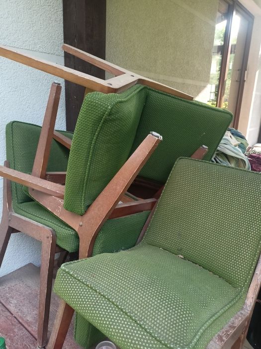 Krzesła PRL 6sztuk cena za sztukę
