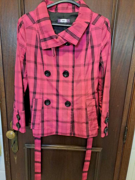 Casaco xadrez alegre