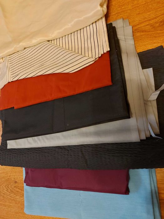 Отрезы и остатки различных тканей