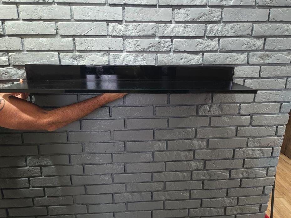 Półka czarna 1.10/0.25