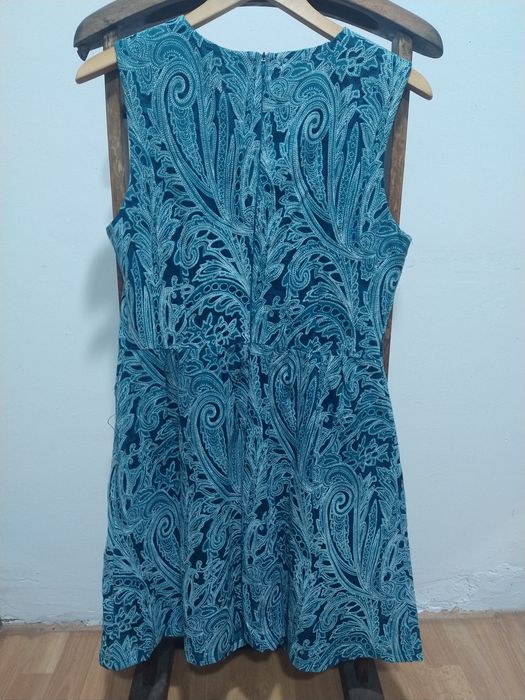 Vestido renda azul Promod tamanho 42