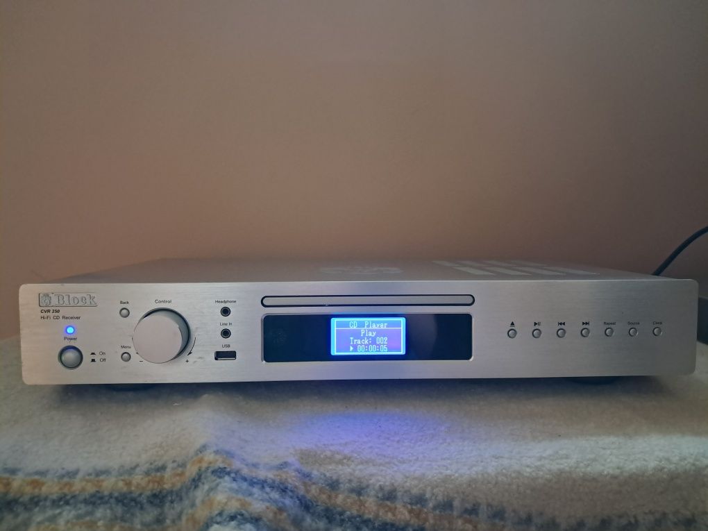 Block CVR 250 wzmacniacz CD, bluetooth, Dab+ radio cyfrowe