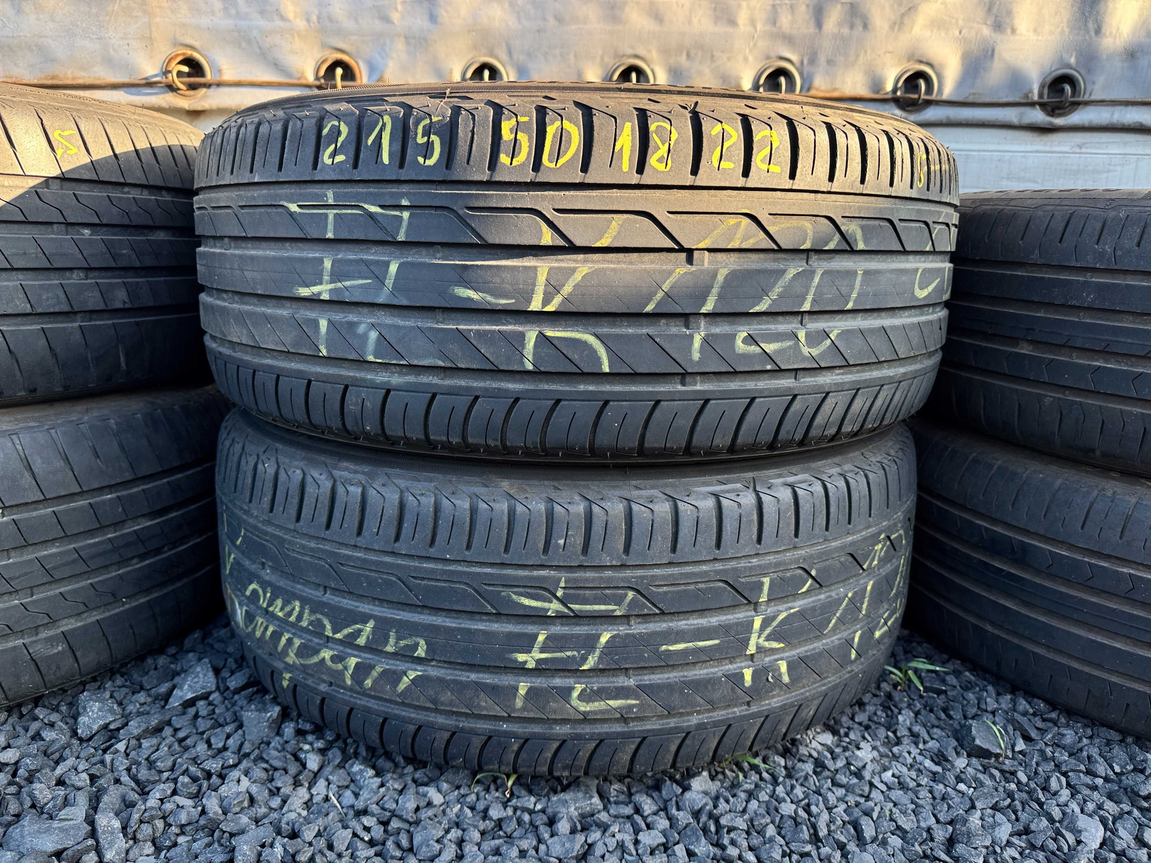 WYSYŁKA 2 Opony Letnie 215 50 R18 Bridgestone Turanza T001. 2022r.