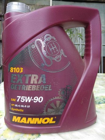 Mannol Extra Getriebeoel 75W-90, 4 л (MN8103-4) трансмиссионное масло