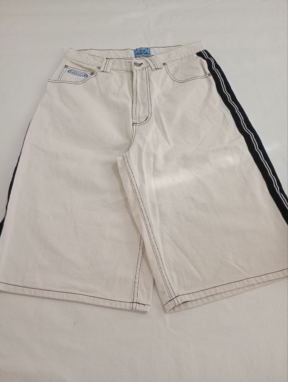 Fishbone rap shorts sk8 y2k hip hop