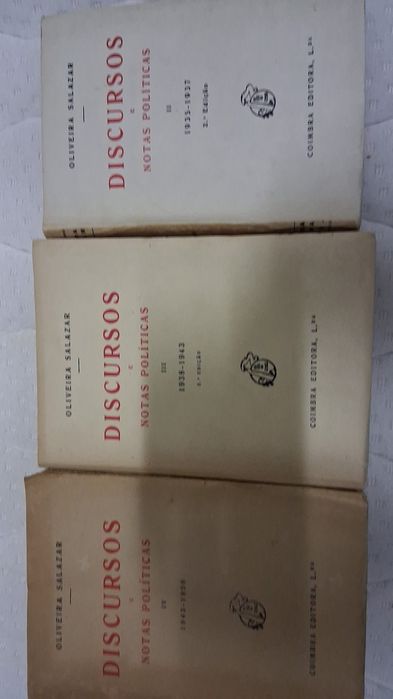 3 livros / Discursos e Notas Politicas