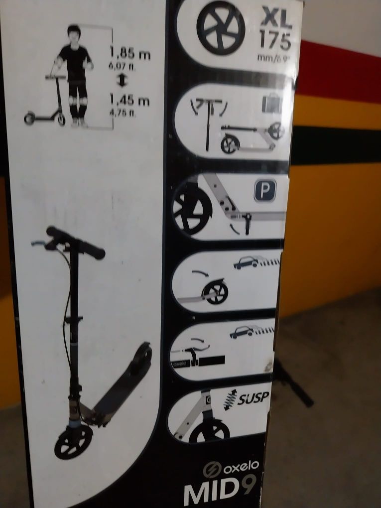Trotinete em perfeito estado