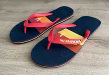 Japonki, klapki, laczki Quiksilver rozmiar 43/44 granatowe