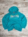 Продам худі Thrasher Ventura mint dark blue sk8 Y2K