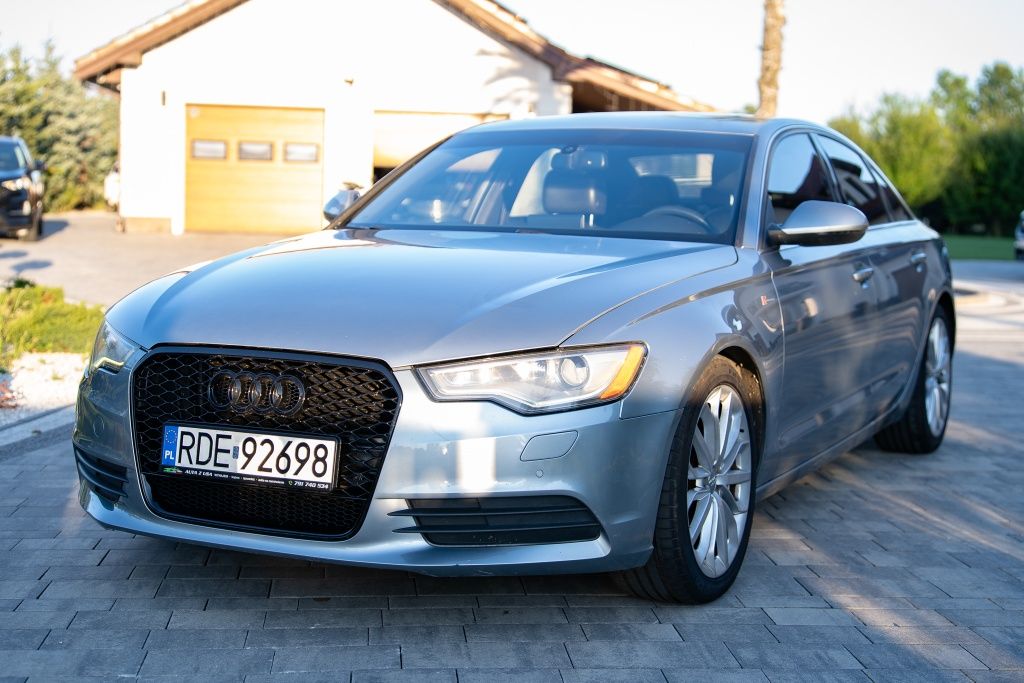 2012 Audi A6 C7, Bogato wyposażona,  po pełnym serwisie, fv23%