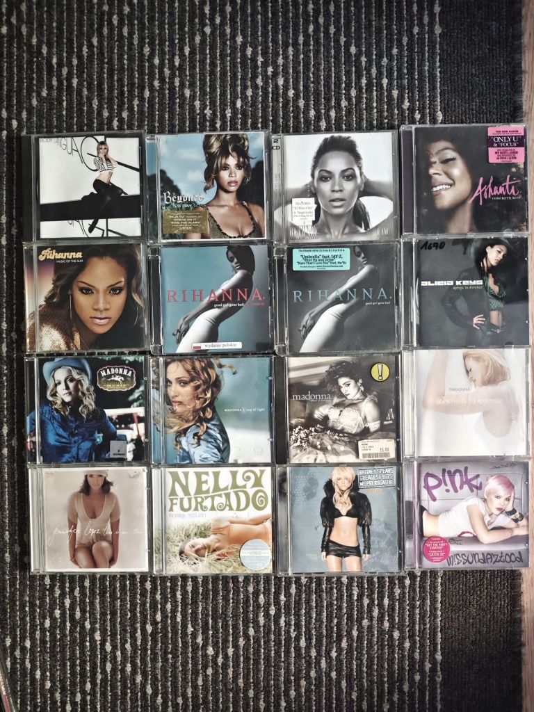 CD Ashanti Rihanna Pink Keys Madonna Lopez Furtado Spears