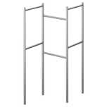 Stojak na ręczniki IKEA GRUNDTAL – stal nierdzewna