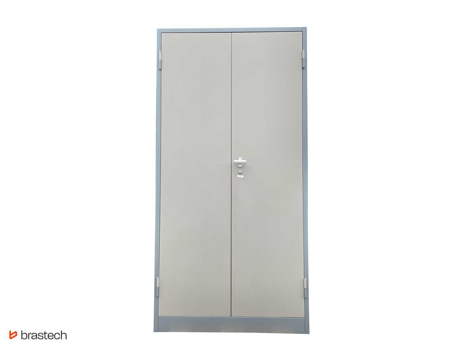 Szafa 2-drzwiowa metalowa 200x100x55 cm