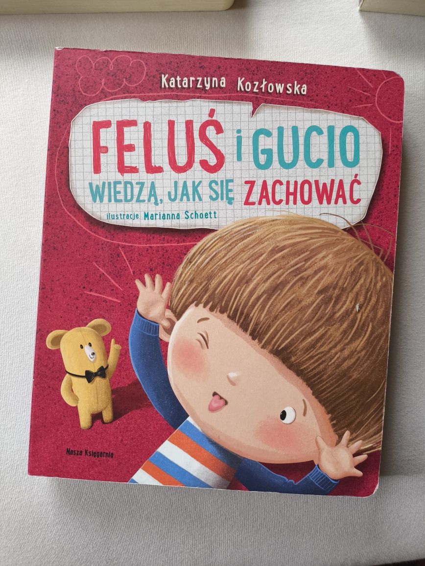 Zestaw 3 książek Felus i gucio
