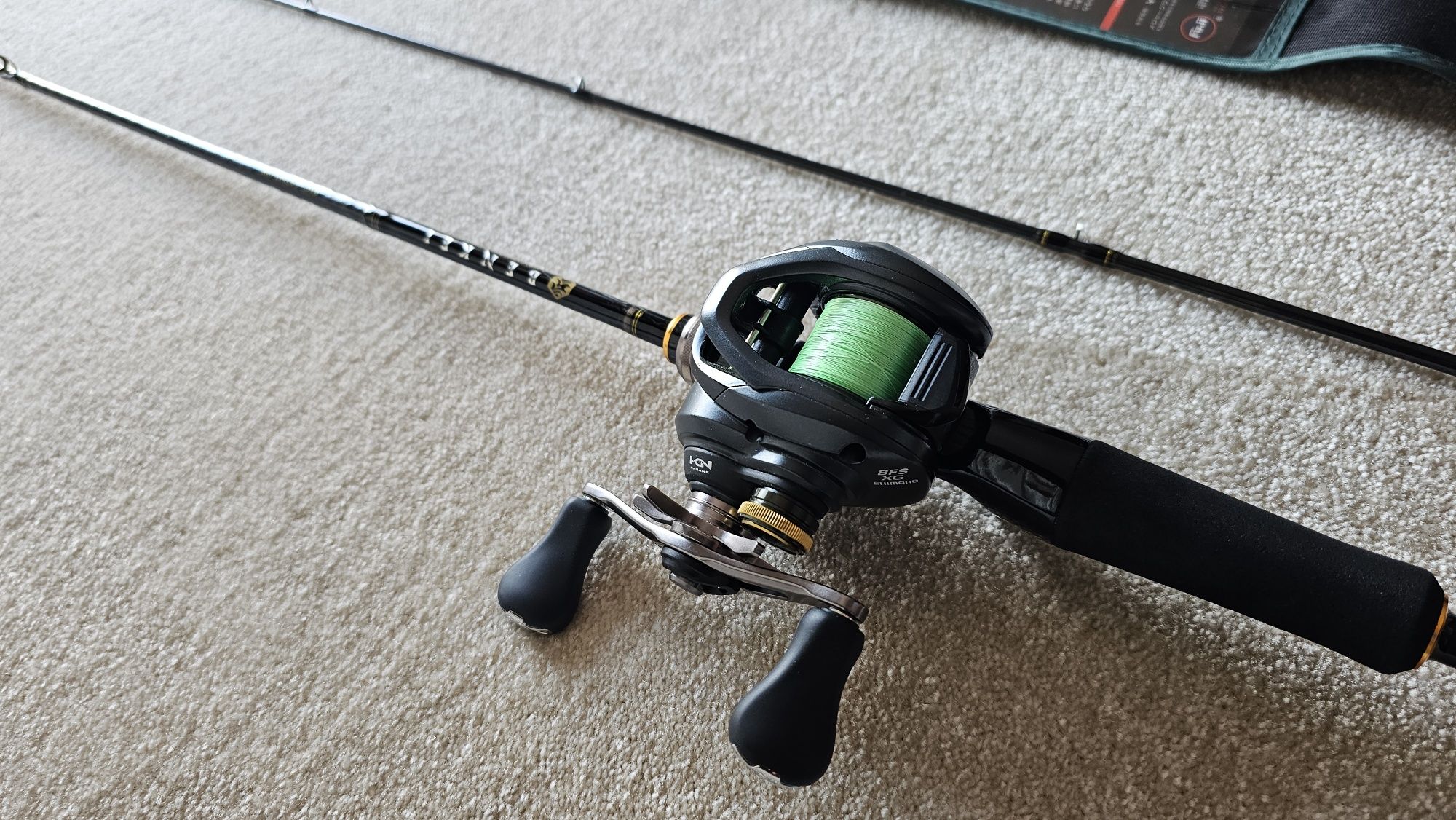 Wędka BFS Major Craft Benkei 1-7g + Shimano Curado BFS XG