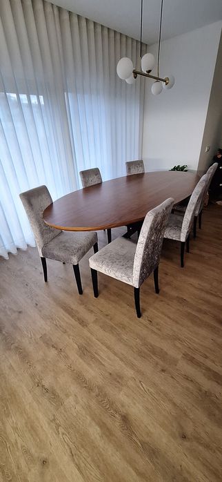 6 Cadeiras estofadas