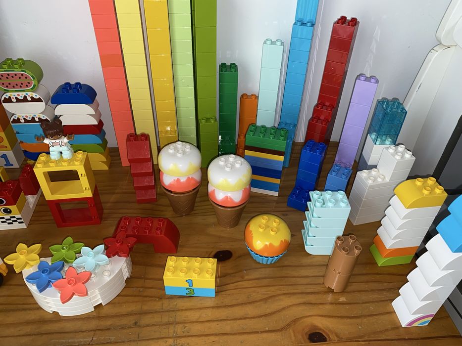 Lego Duplo usado sem instruções