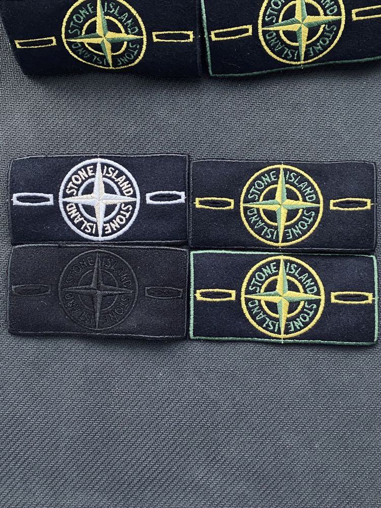 Патч Stone Island і 2 гудзика