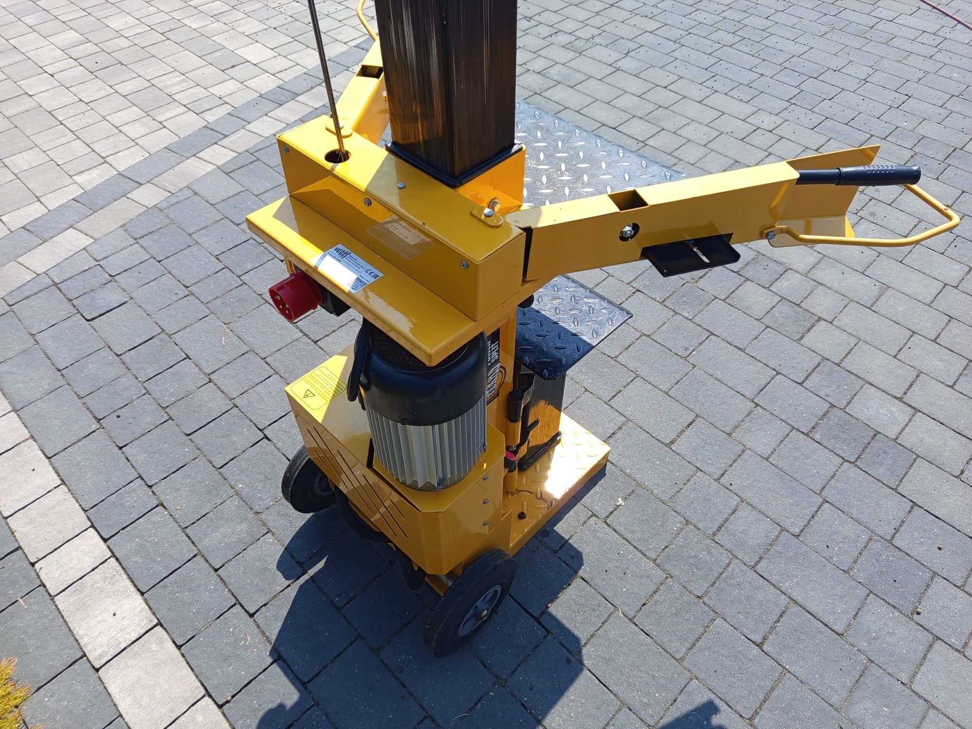 Łuparka Hydrauliczna Texas do Drzewa Drewna 10 Ton Piła Rębak Świder