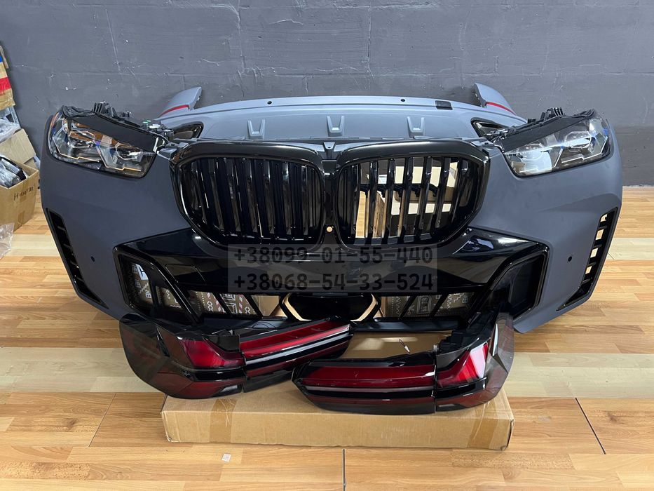 Обвес Комплект рестайлинга для bmw x5 g05 m paket Оптика фары