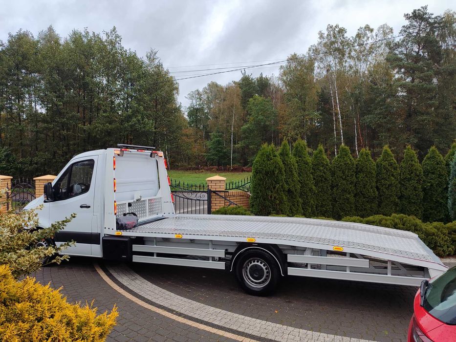MERCEDES SPRINTER 12.2020 r Salon PL AUTO LAWETA Nowy najazd