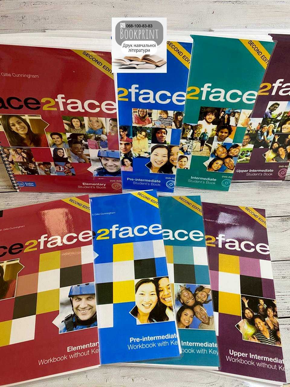 Face2Face 2nd edition книга+зошит