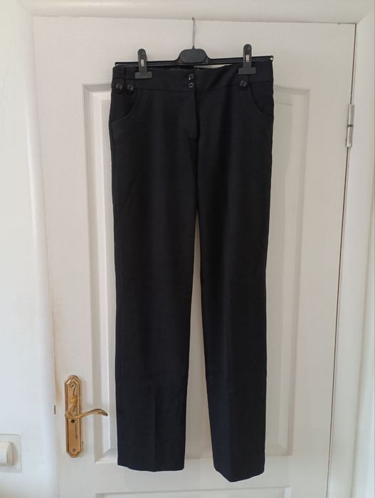 Брюки женские: M, 44 размер, демисезон, Турция, высокая талия