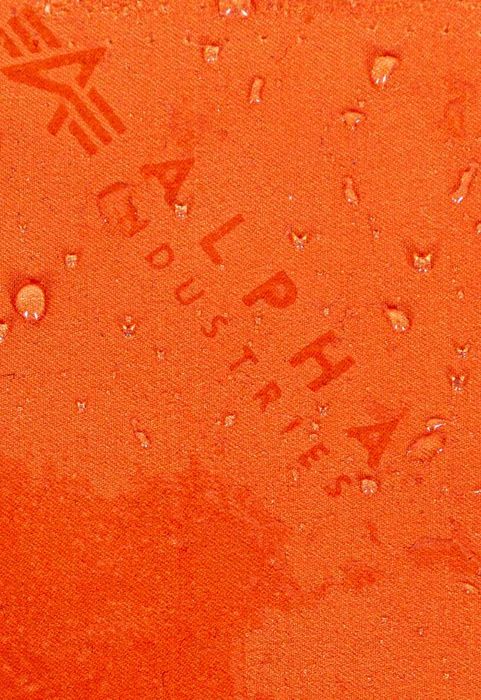 Alpha Industries szorty do pływania AOP orange