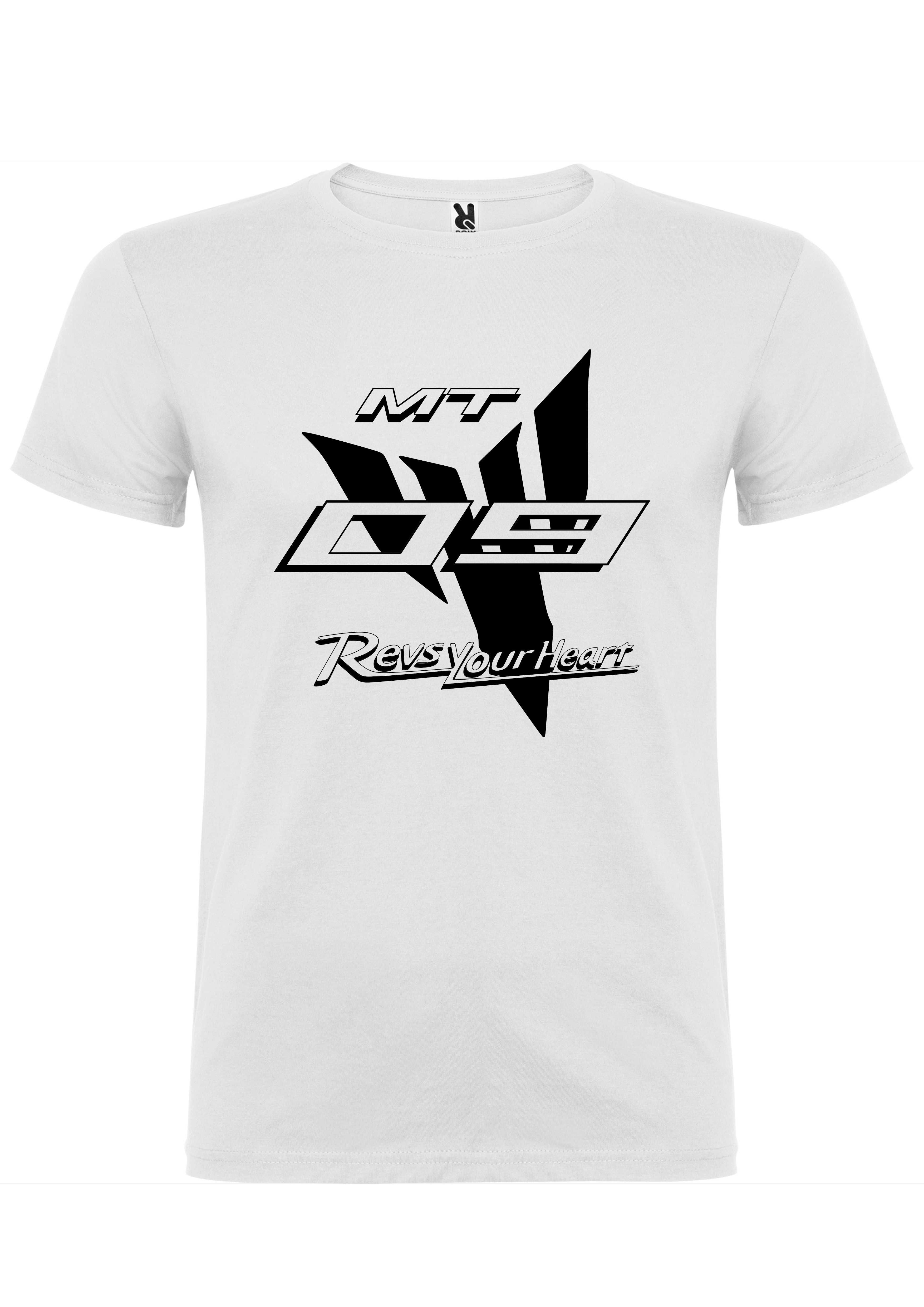 T-shirt Yamaha MT-09 Revs your heart