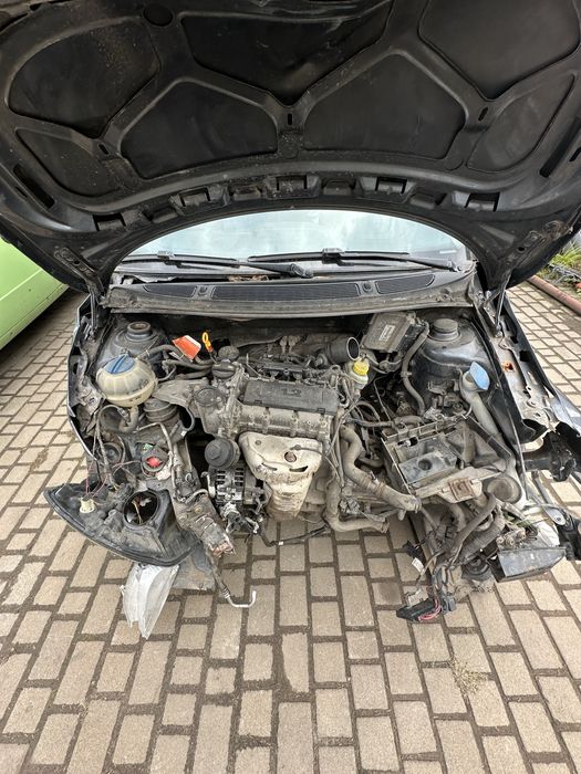 Skoda Fabia 2 . 2009 рік . 1.2 бензин CGPA . Після ДТП . Заводиться